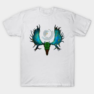 Moose Skull Solar System T-Shirt